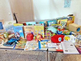 Eindrücke der Veranstaltung für Eltern von vierjährigen Kindern im Ratssaal.
