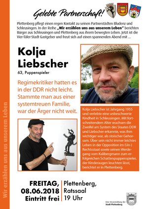 Kolja Liebscher zu Gast in der Vier-Täler-Stadt