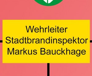 Grafisches Organigramm der Feuerwehr Plettenberg.