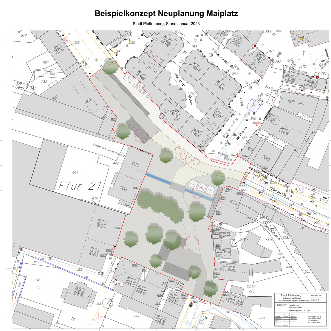 Planungskonzept Maiplatz