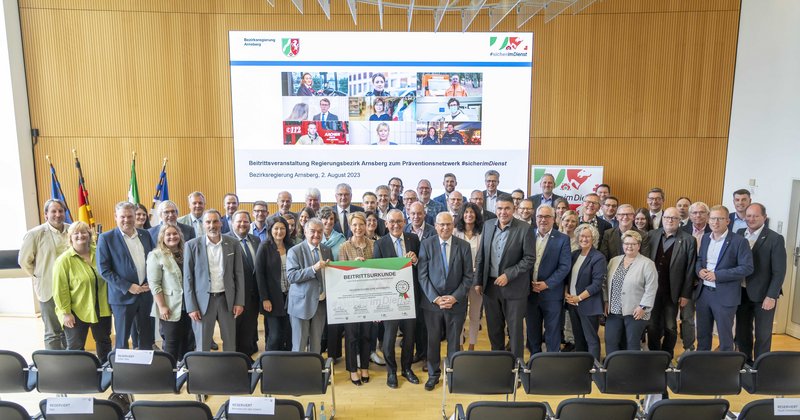 Präventionsnetzwerk #sicherimDienst