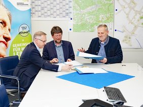 Unterzeichnung Kooperation GPN und Ärztenetz MK Süd.