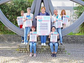 Das "Wir gewinnt!" Team im Gruppenbild.