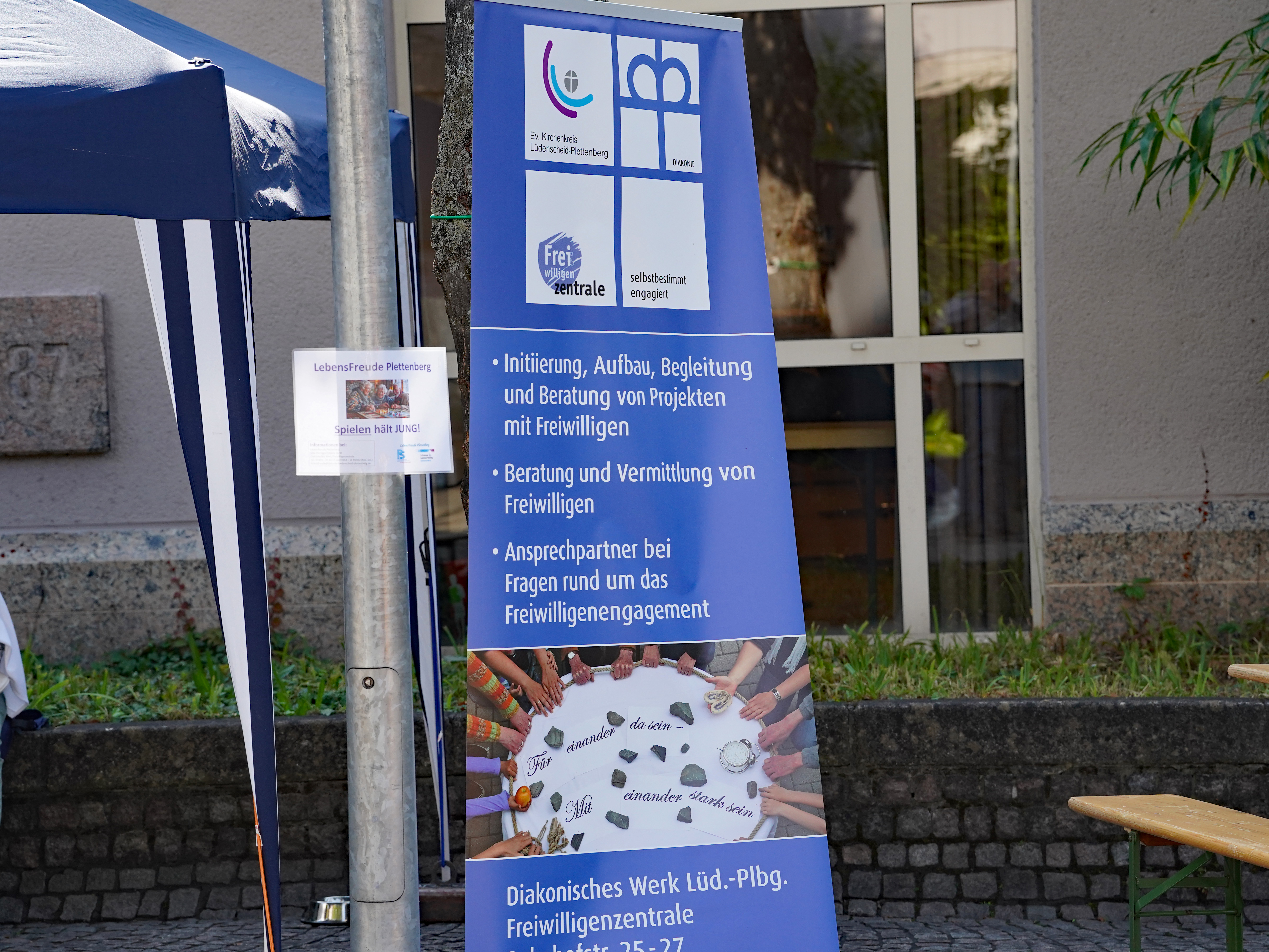 Eindrücke vom Rollatortag 2024 in Plettenberg, an und im Rathaus.
