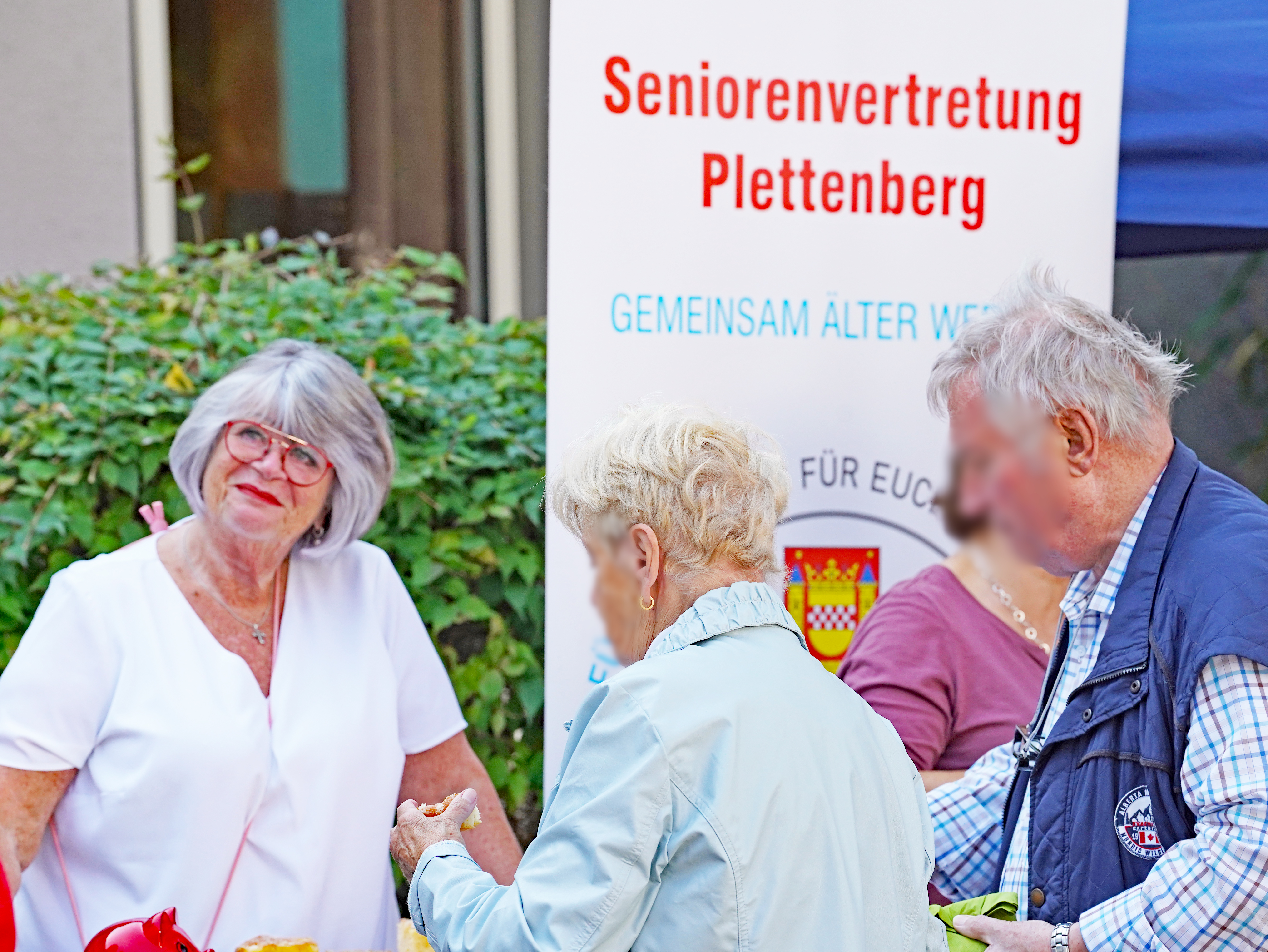 Eindrücke vom Rollatortag 2024 in Plettenberg, an und im Rathaus.