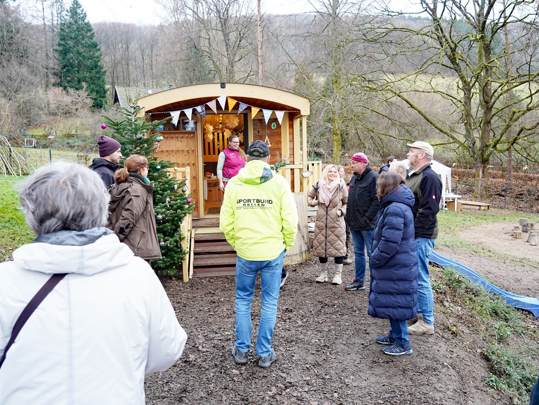Eindrücke von der Zertifizierung zur Naturpark-Kita Himmelmert.