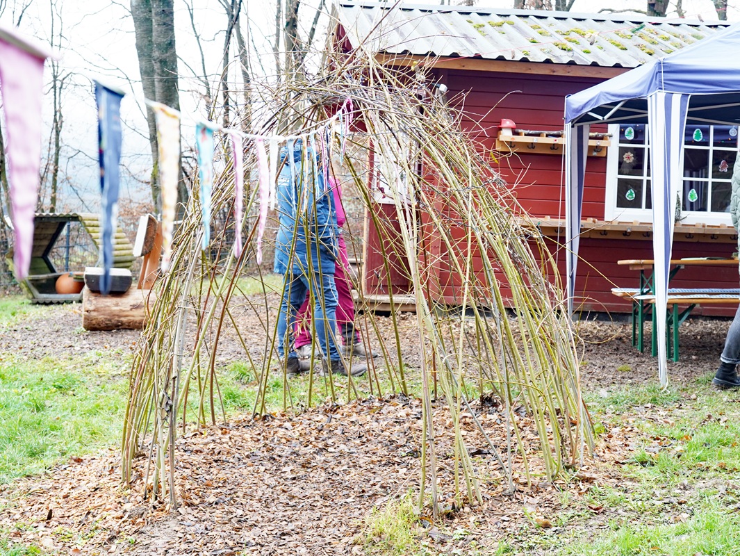 Eindrücke von der Zertifizierung zur Naturpark-Kita Himmelmert.