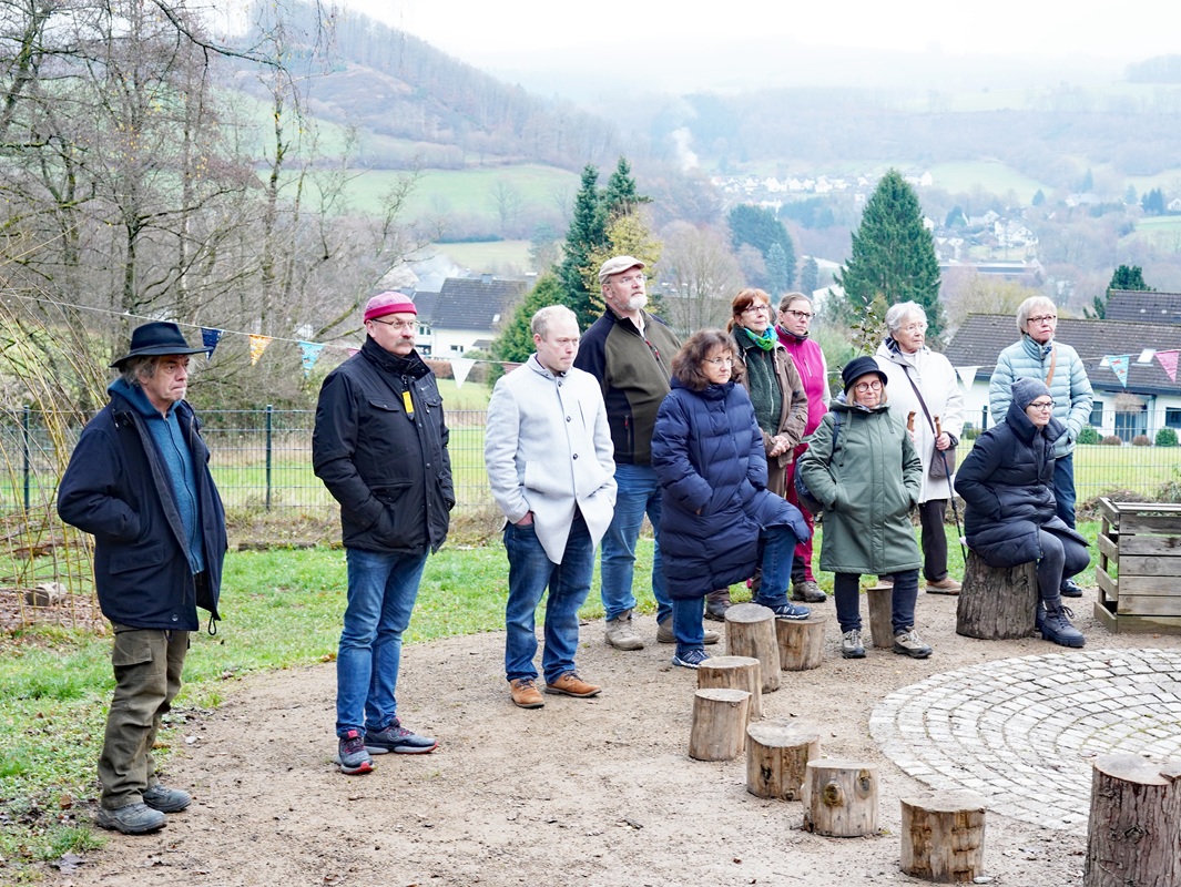Eindrücke von der Zertifizierung zur Naturpark-Kita Himmelmert.