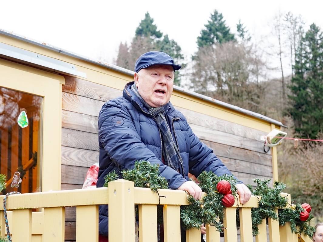 Eindrücke von der Zertifizierung zur Naturpark-Kita Himmelmert.