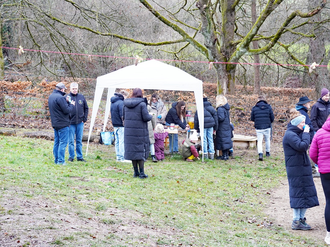 Eindrücke von der Zertifizierung zur Naturpark-Kita Himmelmert.
