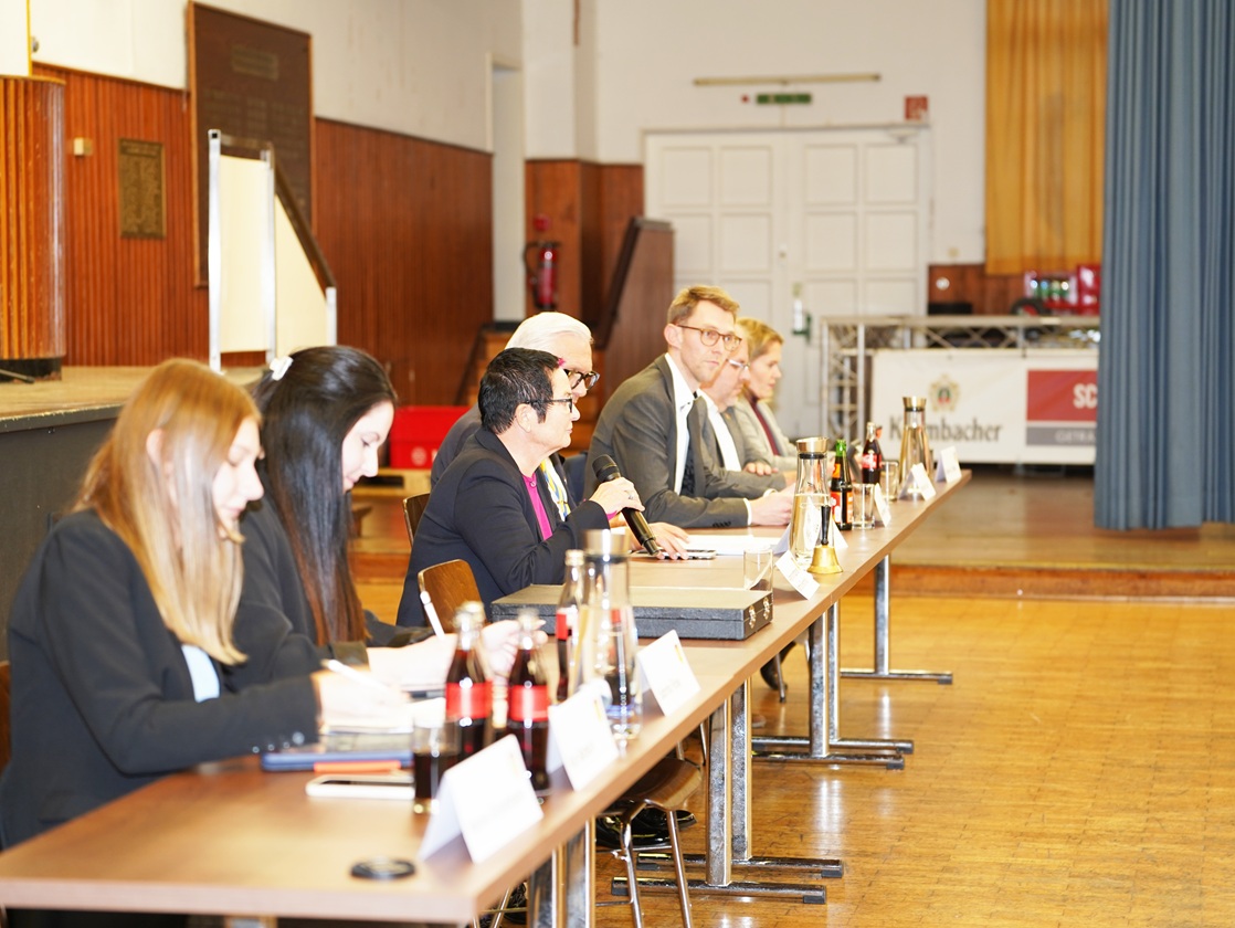 Eindrücke von der konstituierenden Sitzung des Rates der Stadt Plettenberg, am 4. November 2025.