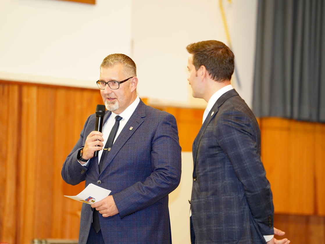 Eindrücke von der konstituierenden Sitzung des Rates der Stadt Plettenberg, am 4. November 2025.