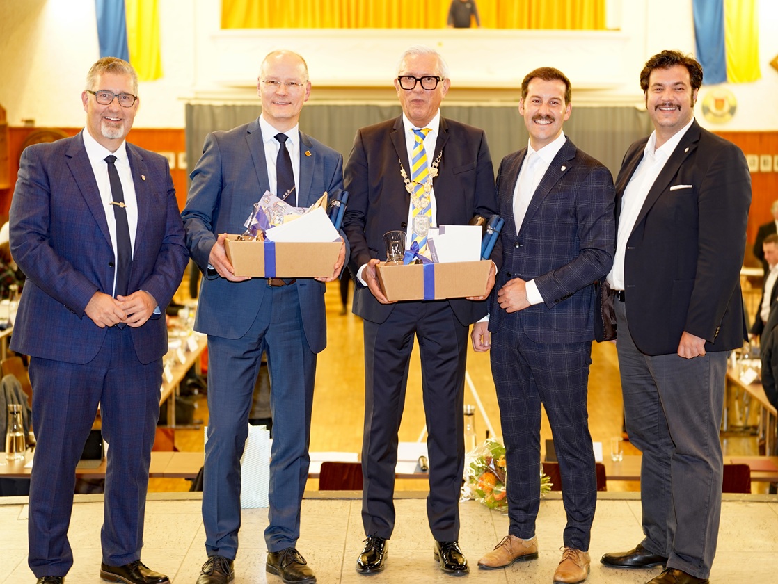 Eindrücke von der konstituierenden Sitzung des Rates der Stadt Plettenberg, am 4. November 2025.