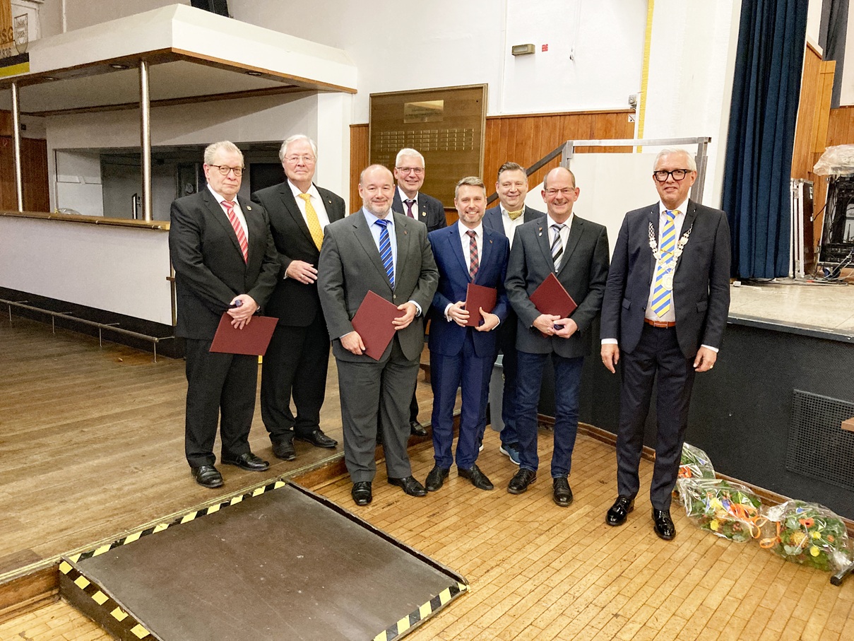 Eindrücke von der konstituierenden Sitzung des Rates der Stadt Plettenberg, am 4. November 2025.