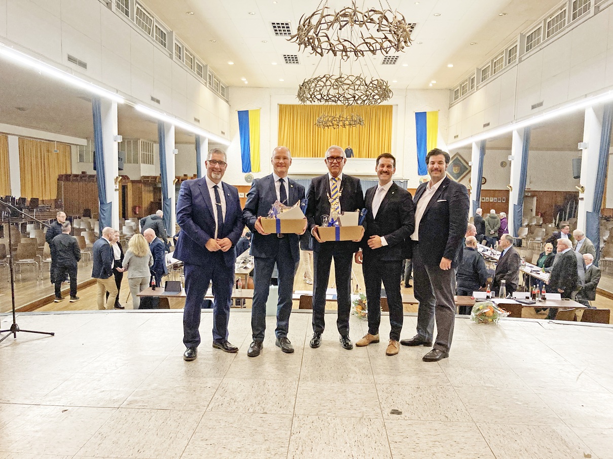 Eindrücke von der konstituierenden Sitzung des Rates der Stadt Plettenberg, am 4. November 2025.