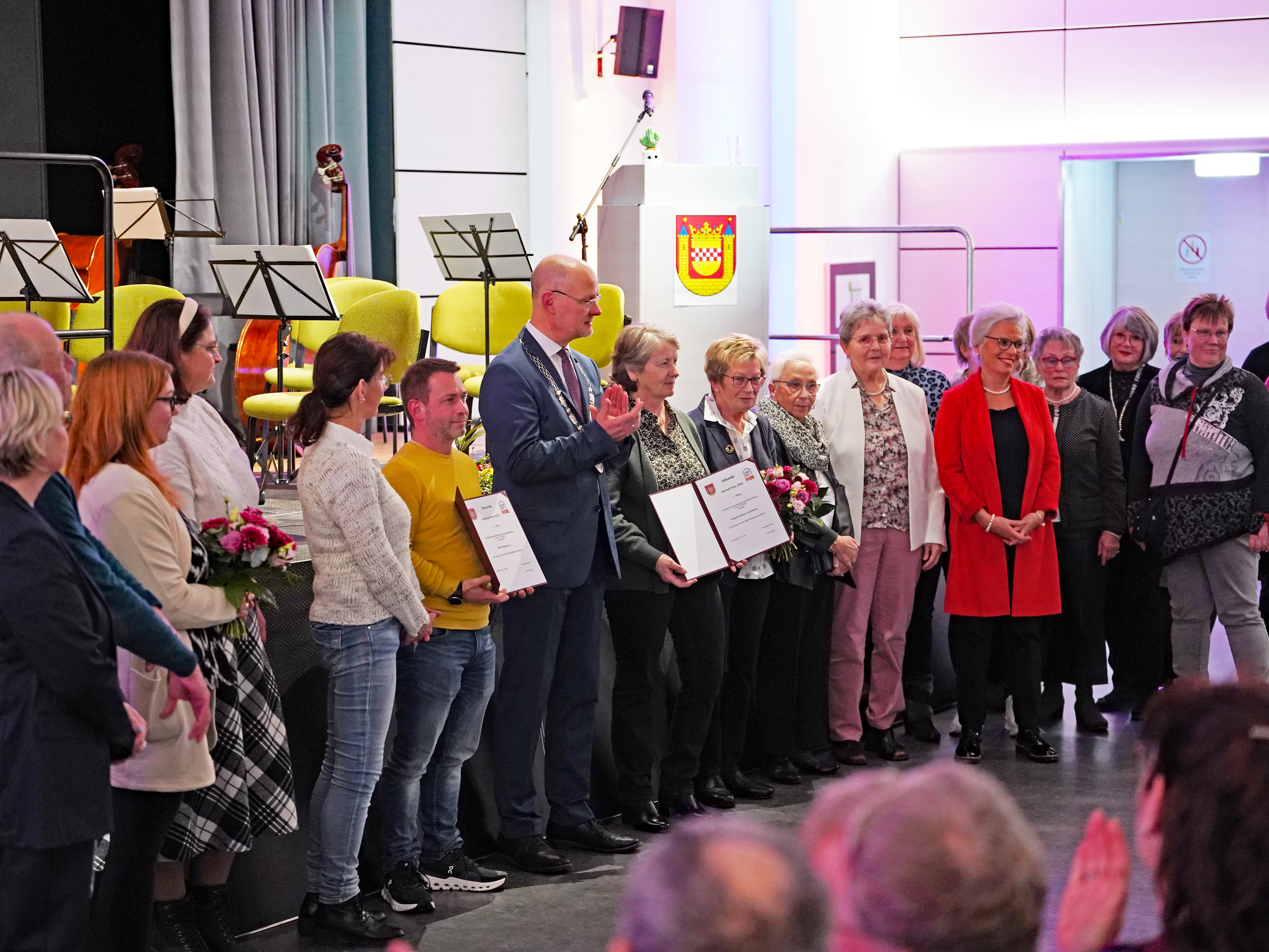 Eindrücke vom Neujahrsempfang 2025 der Stadt Plettenberg.