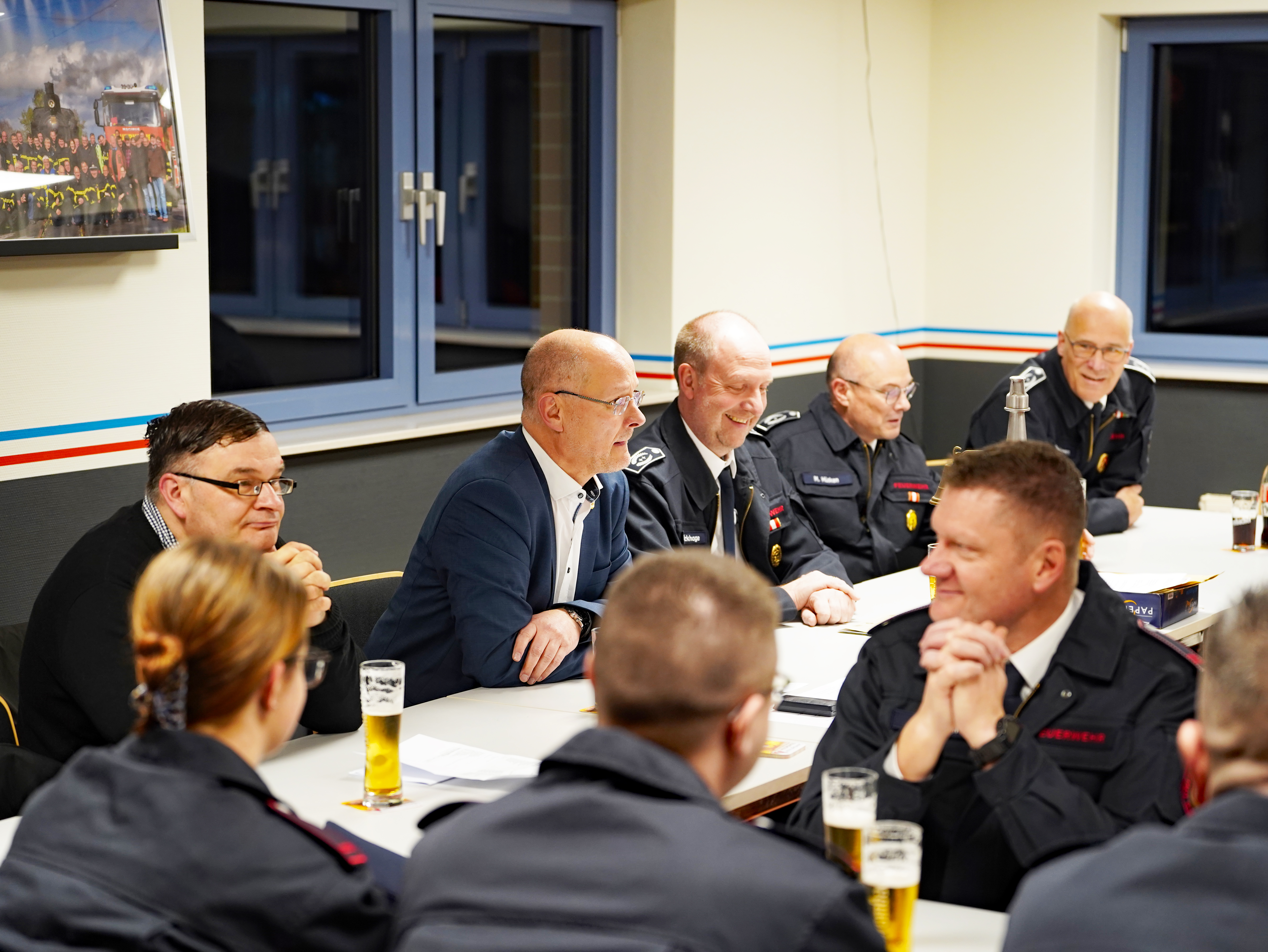 Eindrücke von der Jubilarehrung der Freiwilligen Feuerwehr Plettenberg, 2024.