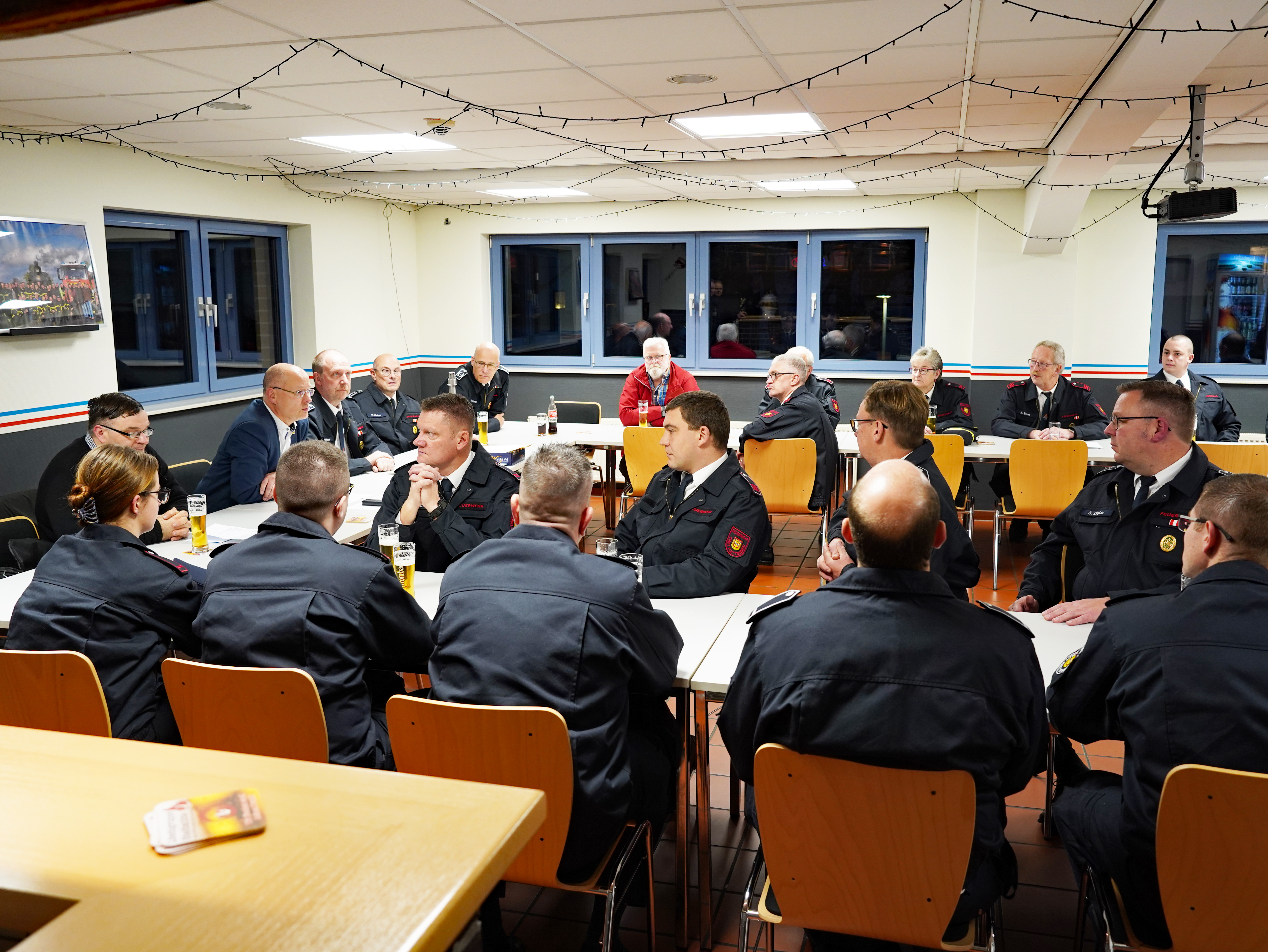 Eindrücke von der Jubilarehrung der Freiwilligen Feuerwehr Plettenberg, 2024.