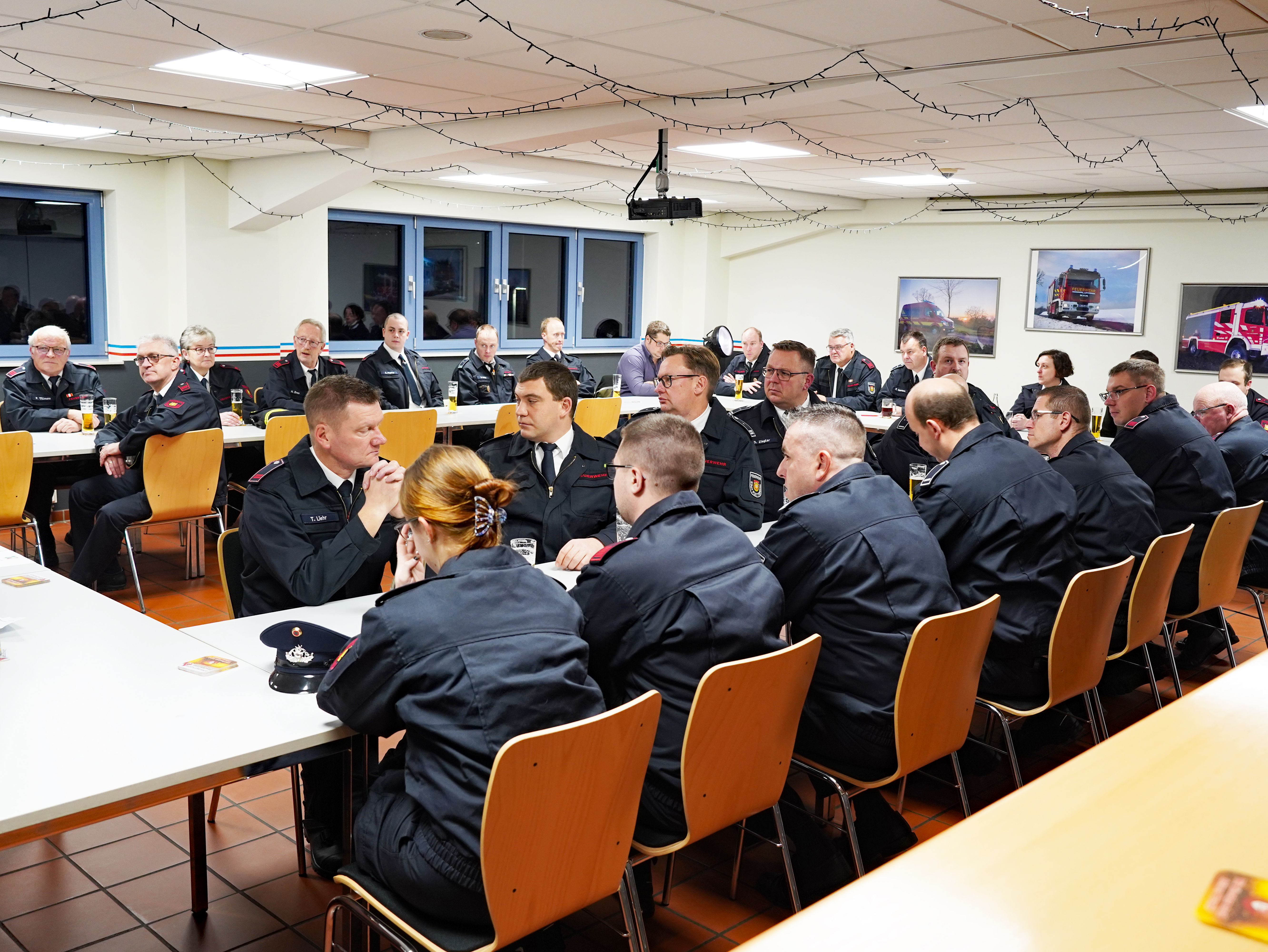 Eindrücke von der Jubilarehrung der Freiwilligen Feuerwehr Plettenberg, 2024.