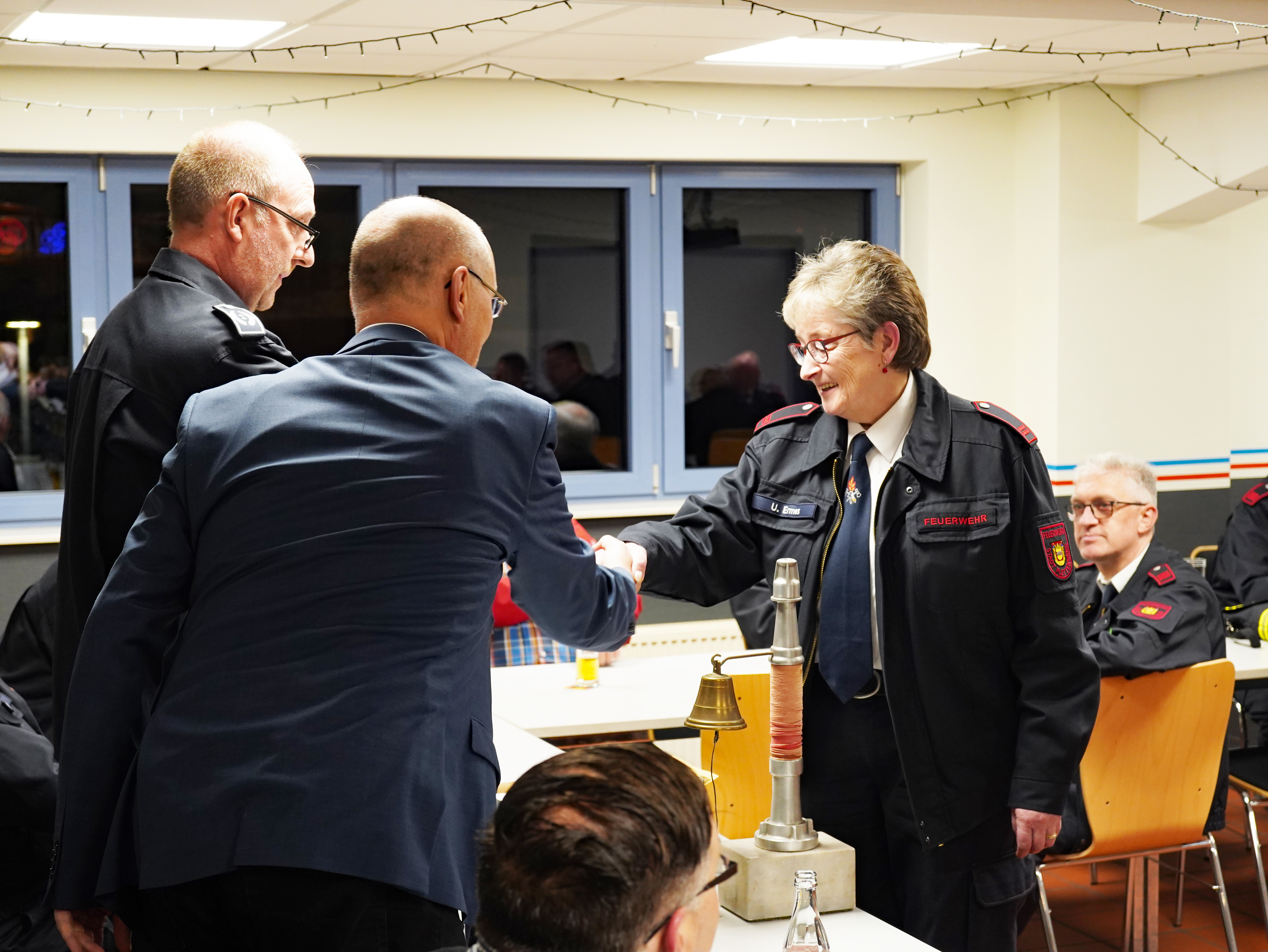 Eindrücke von der Jubilarehrung der Freiwilligen Feuerwehr Plettenberg, 2024.