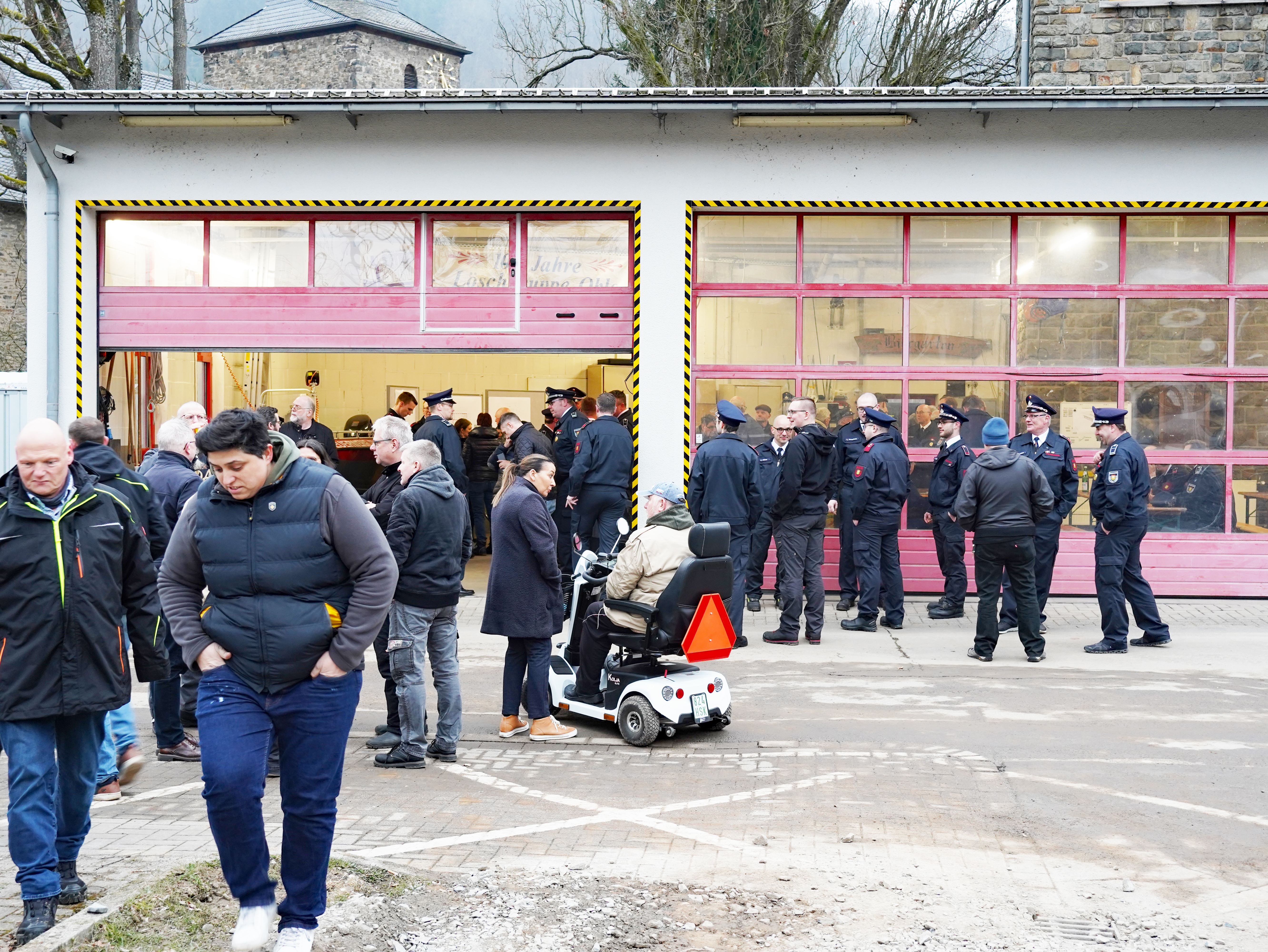 Eindrücke vom Spatenstich zum Neubau des Feuerwehrgerätehauses Plettenberg-Ohle.