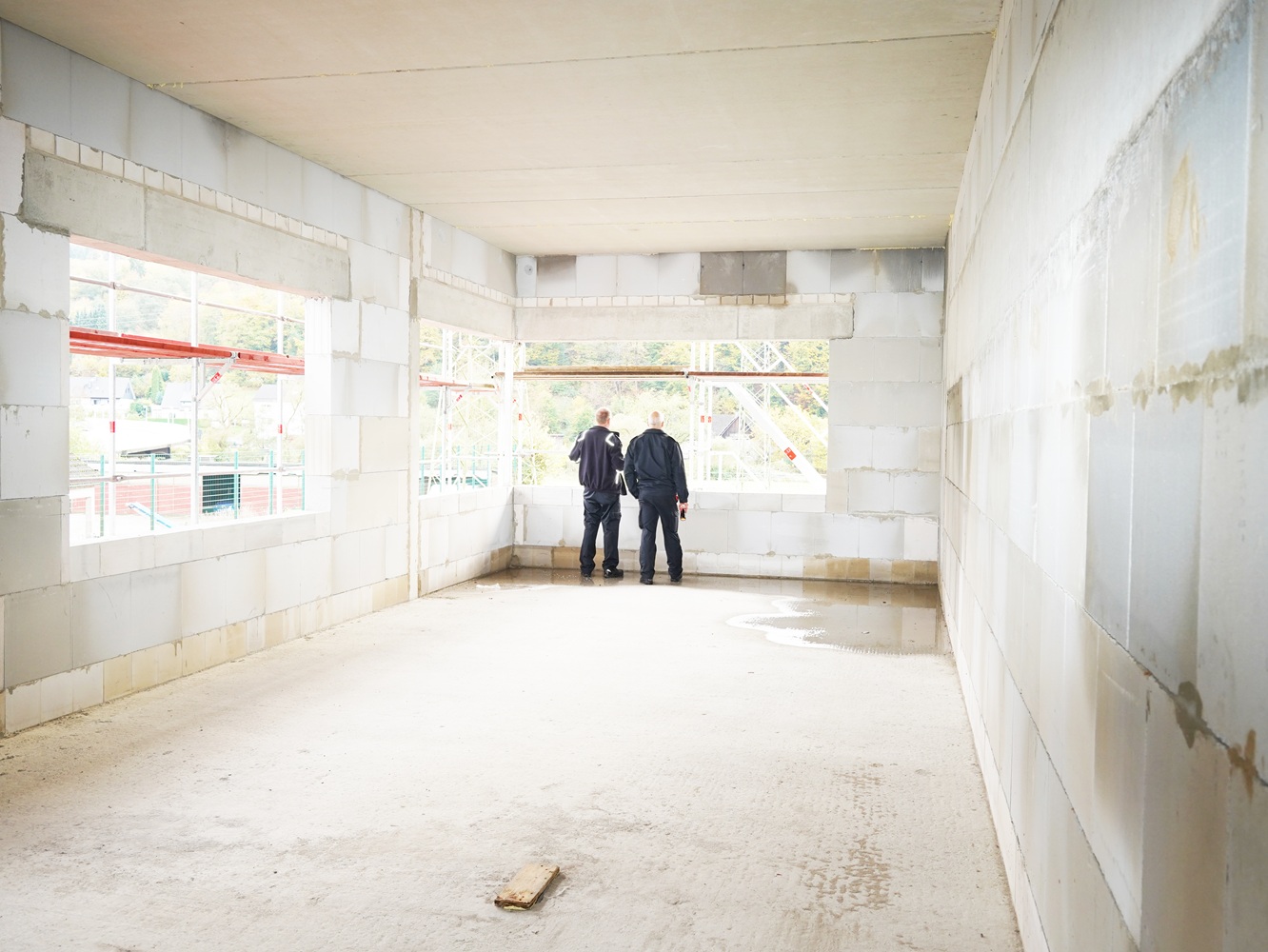 Eindrücke vom Richtfest des neuen Feuerwehrgerätehauses Ohle.