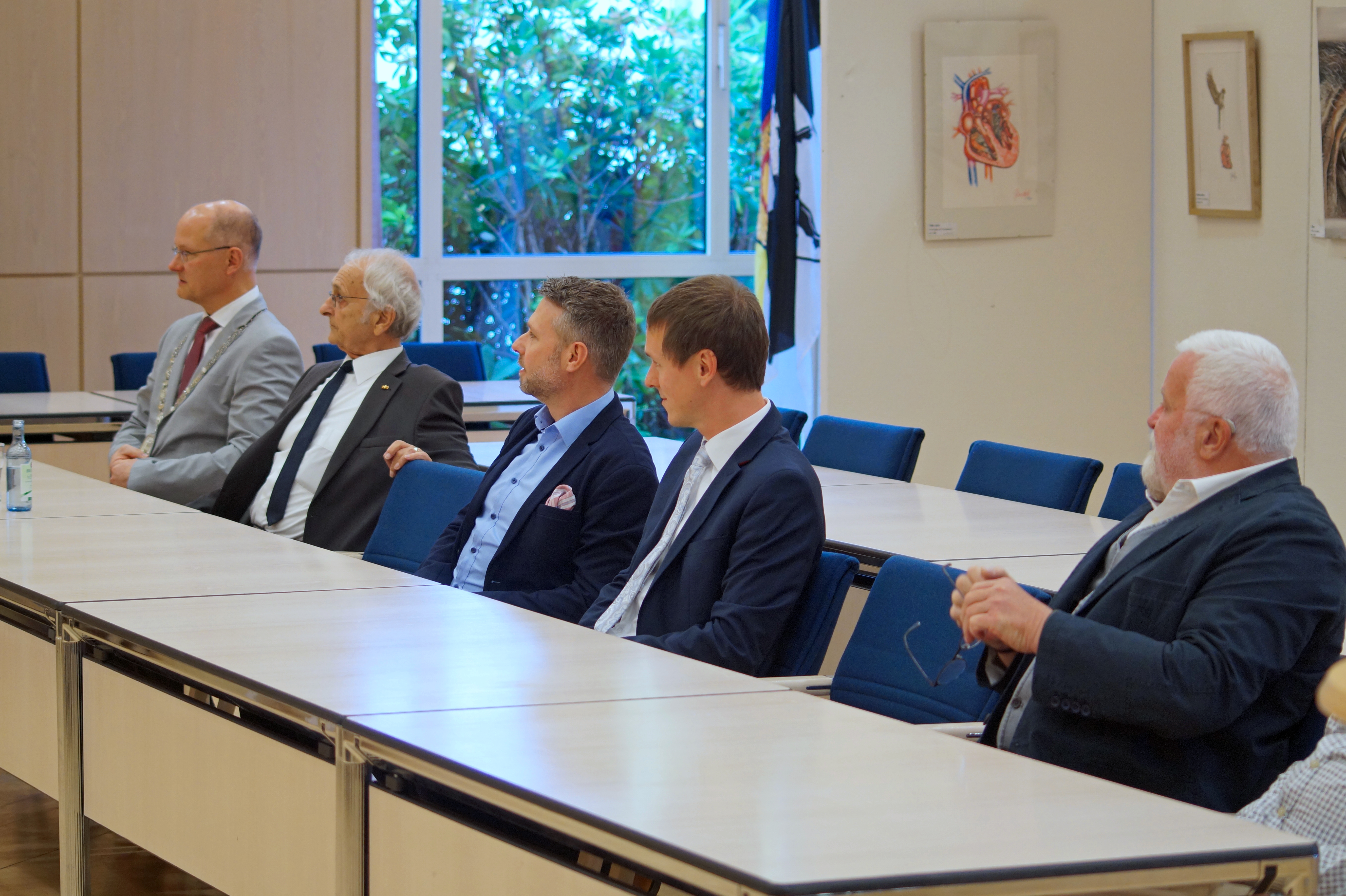 Eindrücke Verleihung Bundesverdienstkreuz an Klaus Ising.