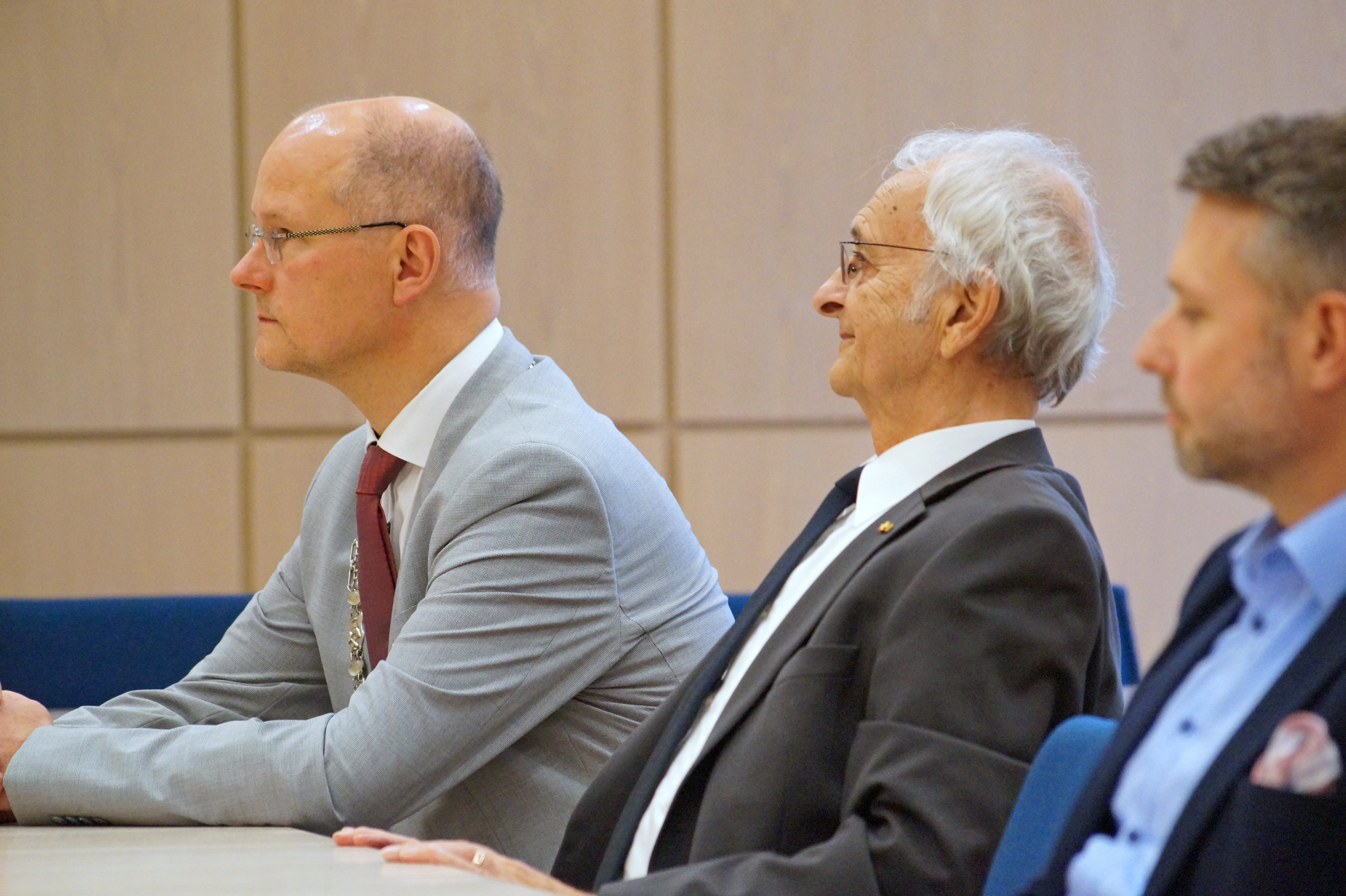 Eindrücke Verleihung Bundesverdienstkreuz an Klaus Ising.