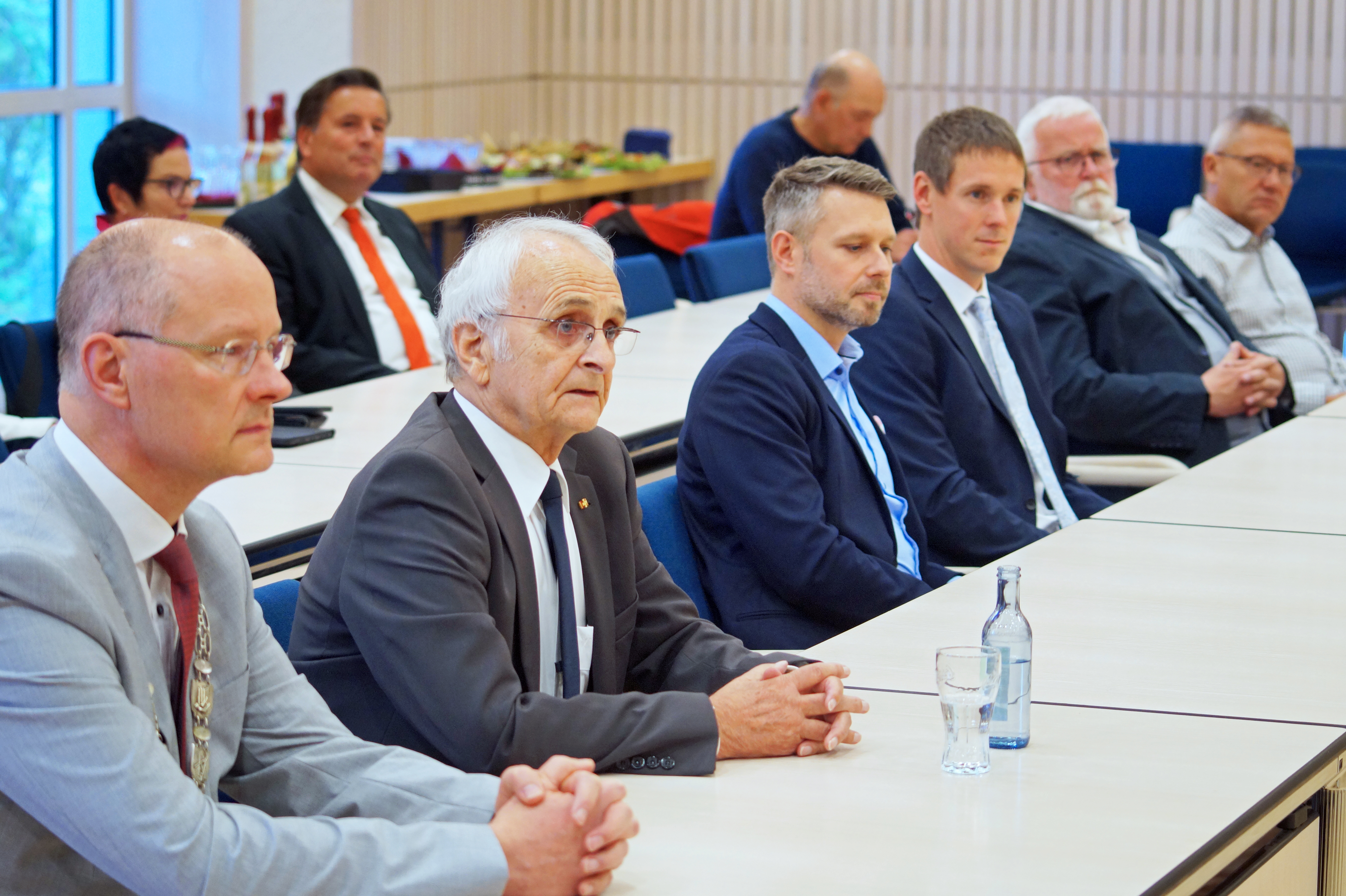 Eindrücke Verleihung Bundesverdienstkreuz an Klaus Ising.