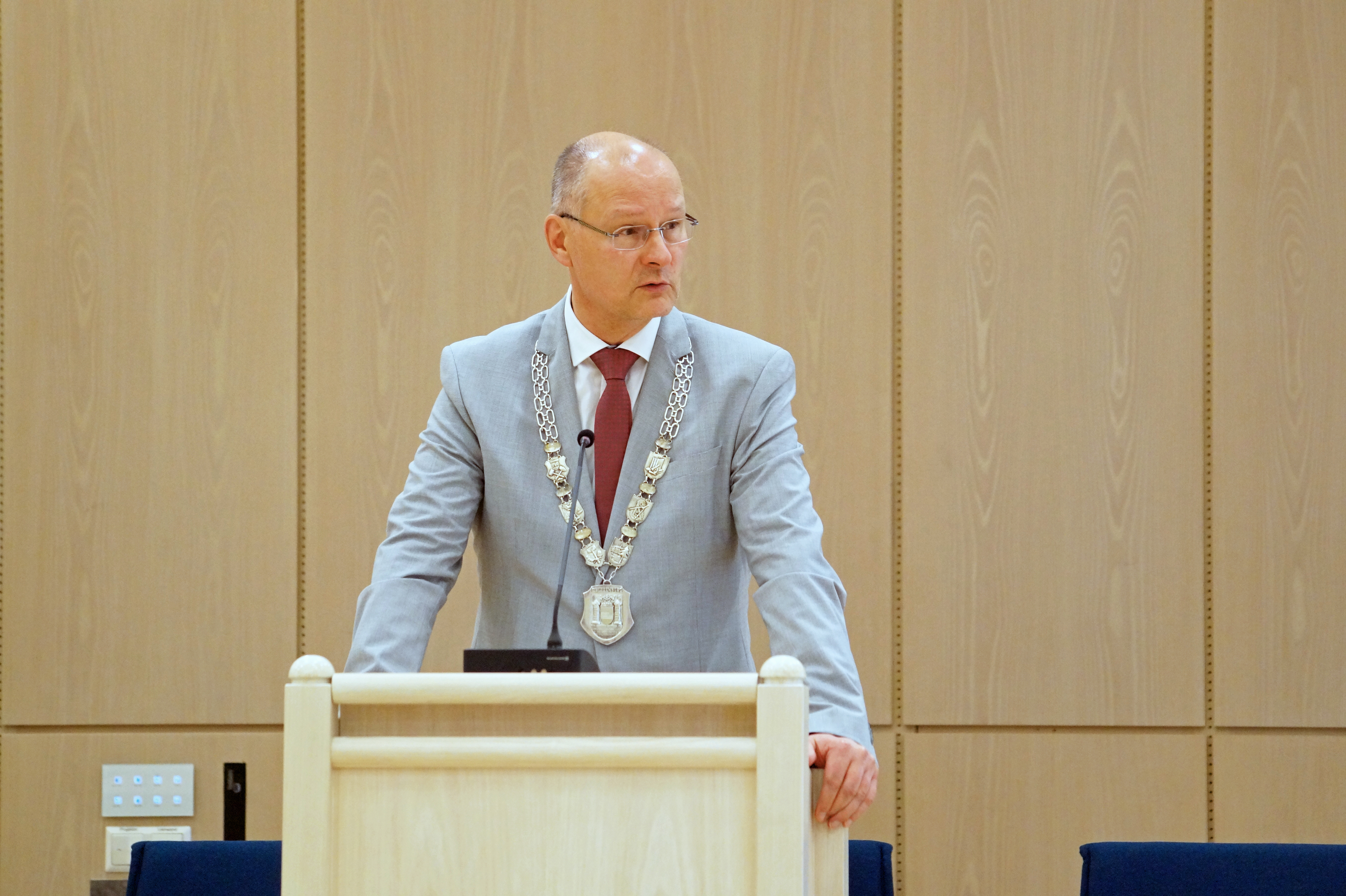 Eindrücke Verleihung Bundesverdienstkreuz an Klaus Ising.