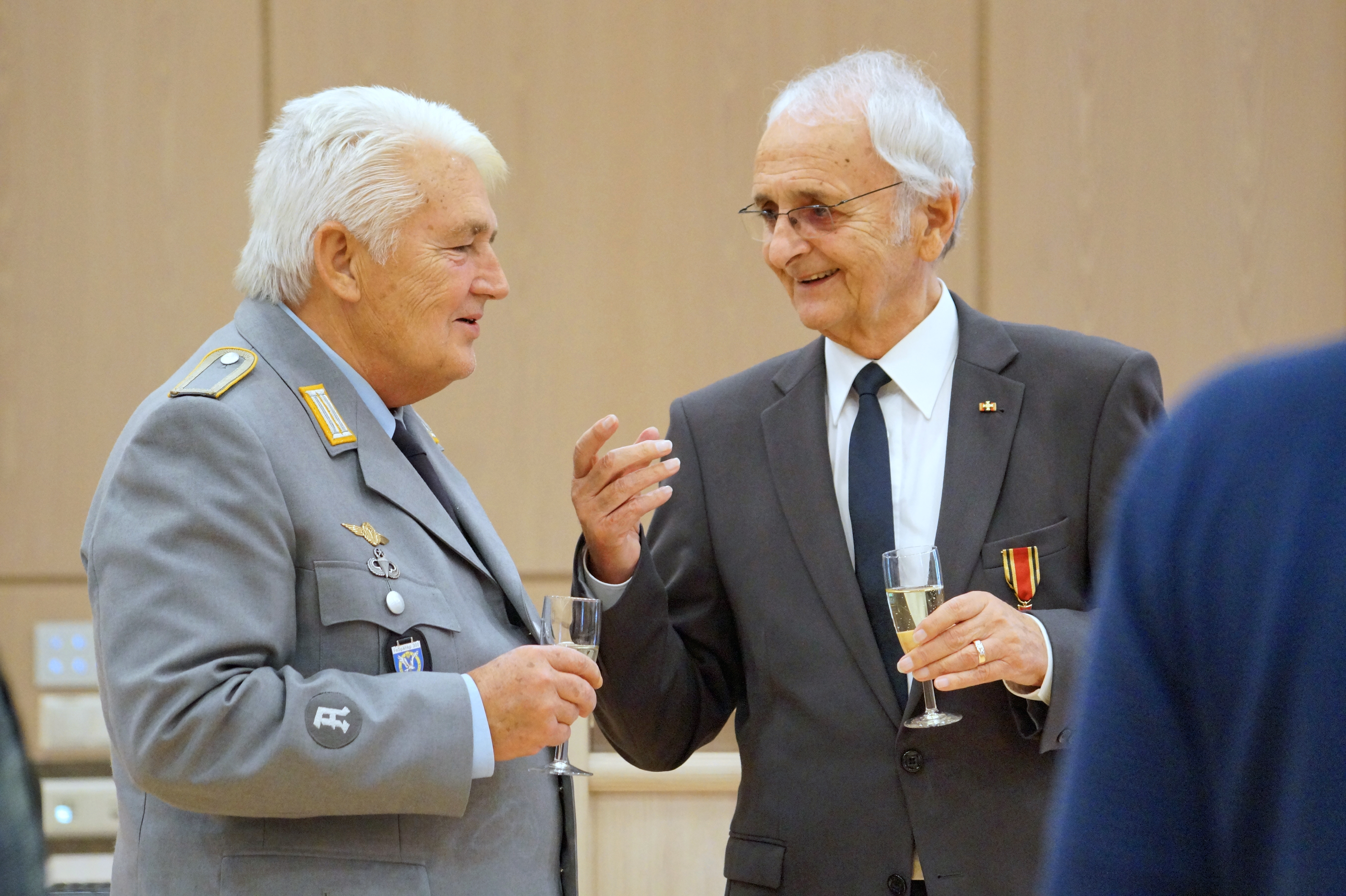 Eindrücke Verleihung Bundesverdienstkreuz an Klaus Ising.