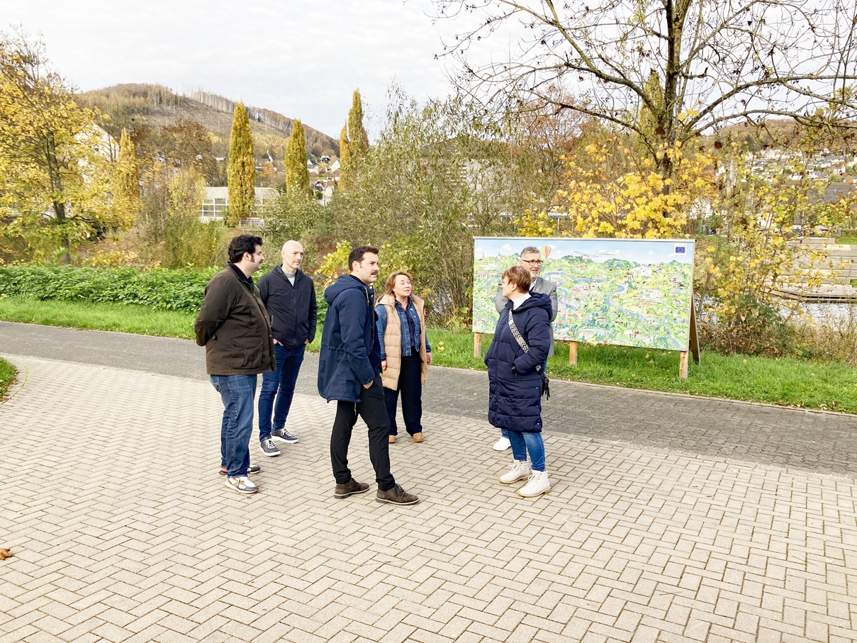 Eindrücke der Tour mit den Delegationen der Partnerstädte Bludenz und Schleusingen.